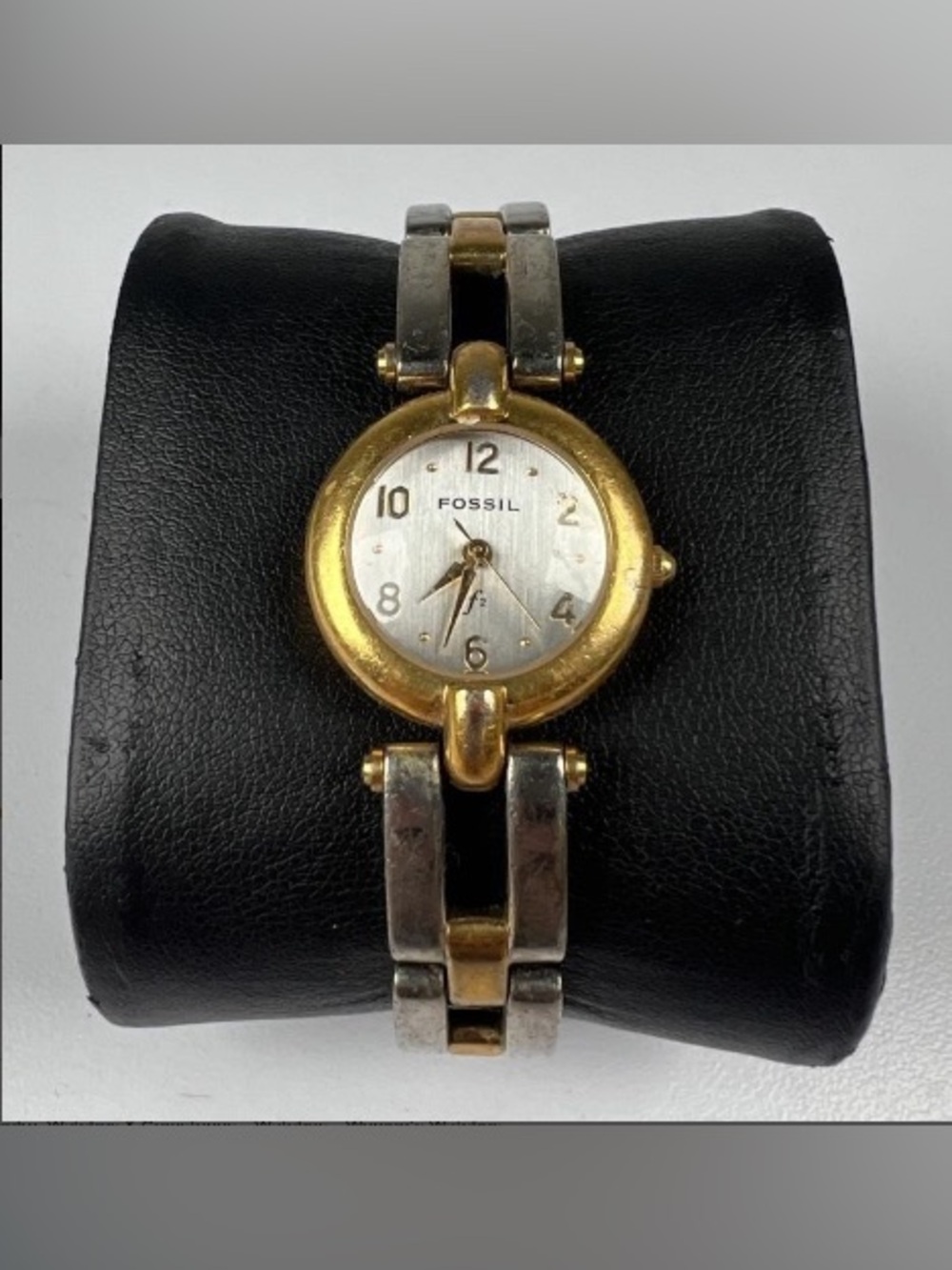Fossil Women’s Two Tone Silver Gold Watch Bracelet